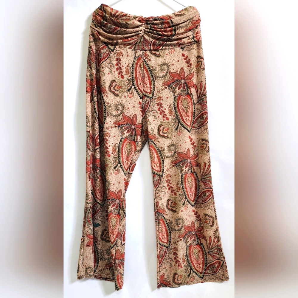 Womens Palazzo Pants 2XL/3XL, high waist, Super Soft, flexible material